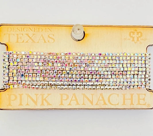 Pink Panache Small Austrian AB Crystal Super Sparkly 10 Bracelet Set